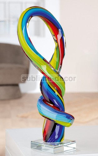 Beautiful huge 34cm murano - 34cm, art