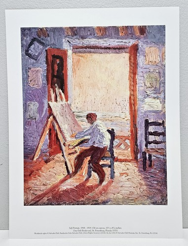 Salvador dalì autoritratto - dalì, 'autoritratto'