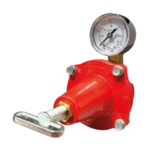 Regolatore gas pressione per