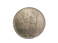 1976-R ITALY 100 LIRE KM# 96.1