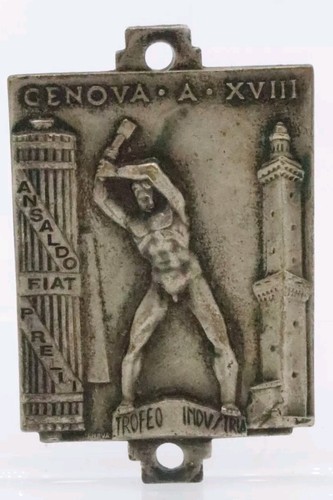 Placca 1940 trofeo industria - 1940,