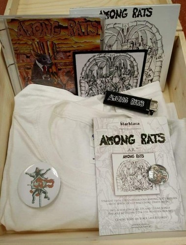 Among rats r - wooden, box