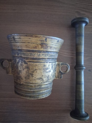 Grande mortaio pestello da - mortaio, e