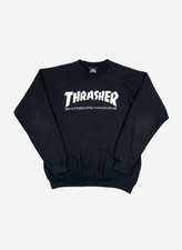 Maglione thrasher vintage nero - thrasher,