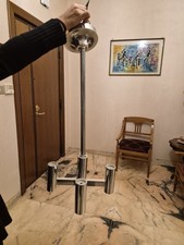 Lampadario Sciolari 5 Luci Acciaio E Alluminio