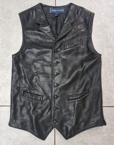 Ralph lauren gilet pelle - ralph,