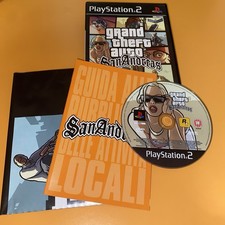 GRAND THEFT AUTO SAN ANDREAS GTA PS2 Gioco Italiano Completo Di Tutto