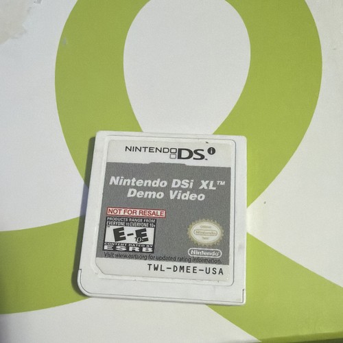Nintendo dsi demo - nintendo, xl