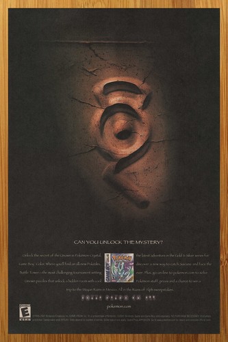 2001 pokemon crystal - 2001, version