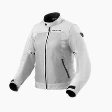 GIACCA MOTO ESTIVA DONNA REV'IT ECLIPSE 2 LADIES ARGENTO TAGLIA 46 EU (50-IT)