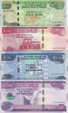 Etiopia Set 4 Pezzi 10 50 100