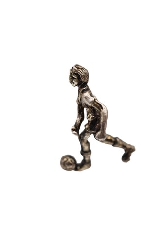 Distintivo argento 925 calcio - argento,