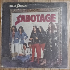 LP BLACK SABBATH - SABOTAGE - STAMPA ITALIANA - 1975 - 0ZZY OSBOURNE 