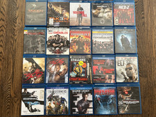 22 Mixed Genre Blu-Ray Discs /