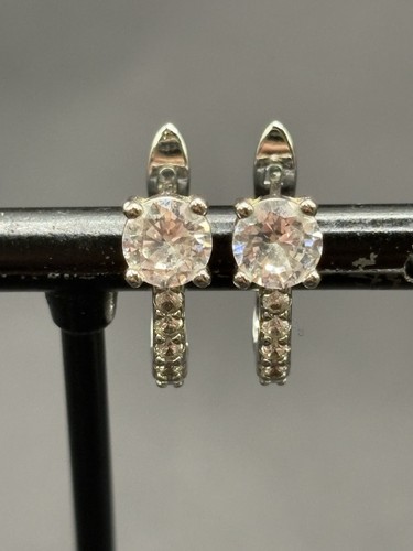 Orecchini cerchio argento - a,
