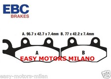 FA135TT EBC COPPIA PASTIGLIE