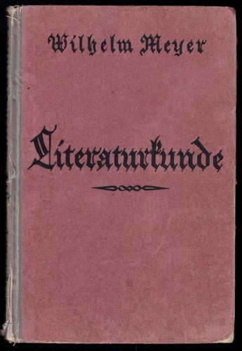 Meyer wilhelm letteratura - wilhelm;,
