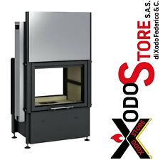 Inserto a legna 13 kW CAMINETTI MONTEGRAPPA BK 02F bifacciale - MAIL PER SCONTO