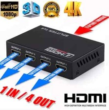 SPLITTER HDMI 1x4 CON USCITE