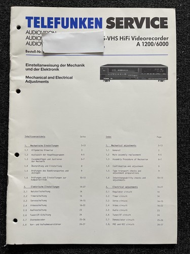 Telefunken a1200 - telefunken,