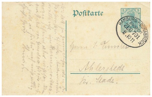 Intero postale germania pf - intero, 5