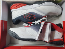 Lotto Mirage 400 ALR Tennis Pickleball Shoe White Black Red 220551-6IJ - Mens 10