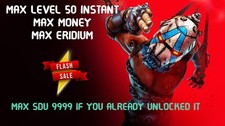 Borderlands 4 - Instant Level 50, GETTONI MAX SDU, MAX MONEY, MAX ERIDIUM