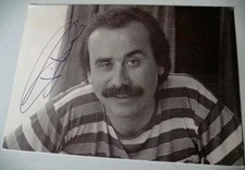 PIERO FOCACCIA AUTOGRAFO ORIGINALE STUPENDA FOTO EPOCA 10x15cm SIGNED  CANTANTE