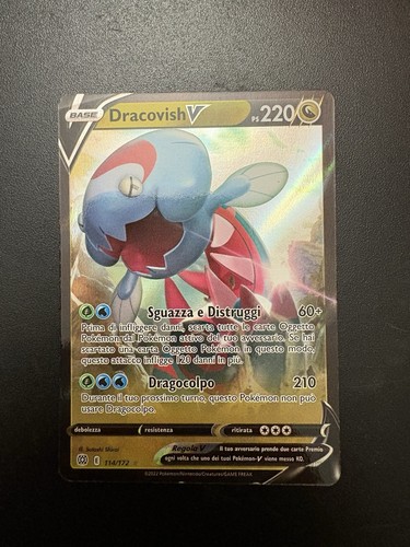 Carte pokémon dracovish - pokémon,