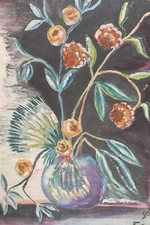 Dipinto ad olio espressionista