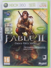 FABLE II GIOCO DELL'ANNO 2 GAME OF THE YEAR XBOX 360 PAL ITA ITALIANO COMPLETO
