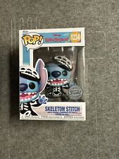 Funko Pop Skeleton Stitch 1234 Special Edition Lilo & Stitch Disney