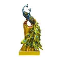 Statuina pavone artigianale