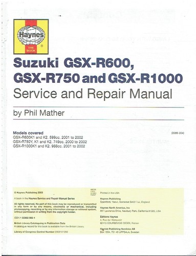 Suzuki gsx r600 k2 - gsx-r600, k1/k2