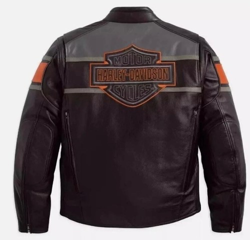 Giacca moto uomo - giacca, pelle