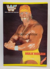 WWF HULK HOGAN NOTEBOOK QUADERNO GRANDE A5 CARTOLERIA VINTAGE 1992 PIGNA HASBRO
