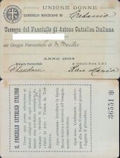 R@R@ TESSERA DEL FANCIULLO DI