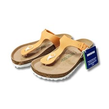 Sandali Birkenstock Gizeh arancioni ciabatte infradito vegan taglia 40 normale