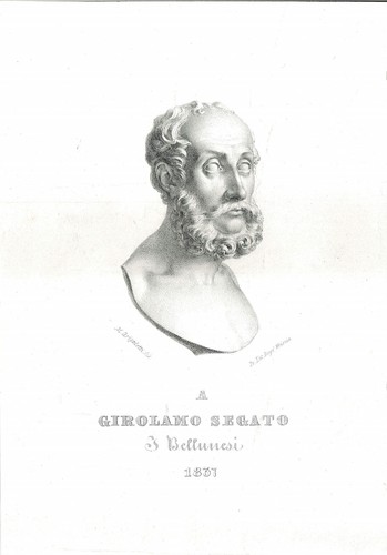 Antica stampa girolamo - antica, a