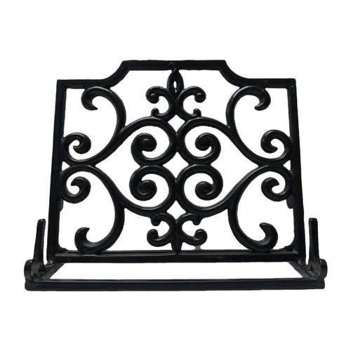 Cast iron cookbook - cast, black