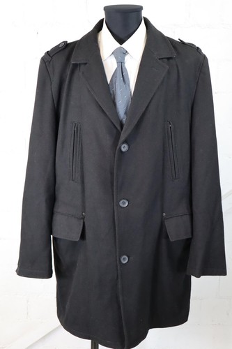 Cappotto nero angelo litrico - nero,