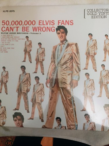 Elvis presley vinyl gold - elvis,