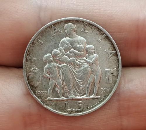 Rara lire 1937 famiglia - rara,