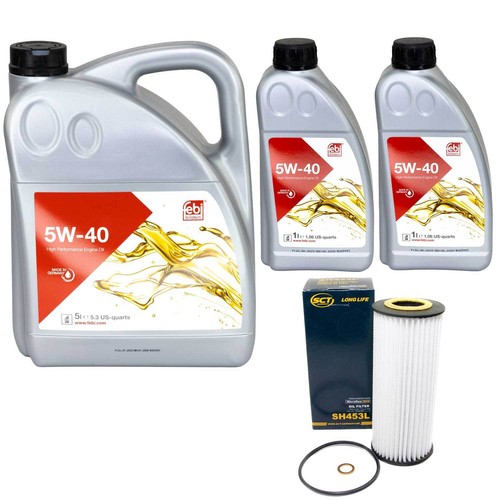Olio motore set - motore, febi
