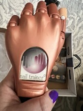 NAIL TRAINER PRATICA MANO CON ACCESSORI E GUIDA OTTIME CONDIZIONI 