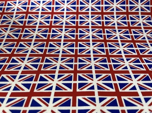 Union jack flag tessuto - tessuto, cotone
