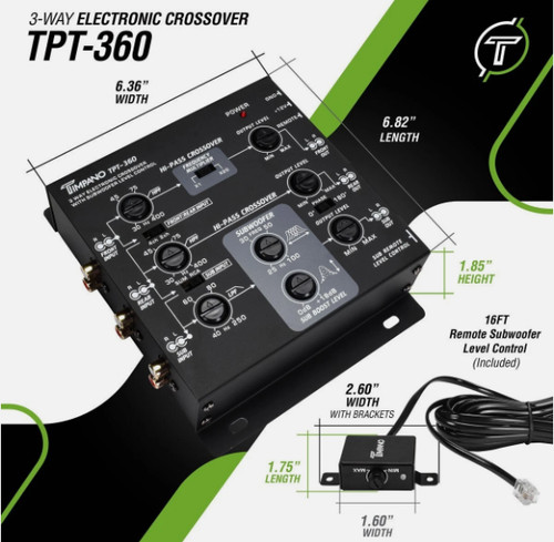 Timpano tpt 360 crossover - tpt-360,