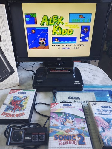 Consola sega master - sega, ii