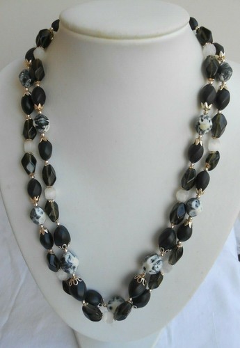Collana girocollo fili con - collana,