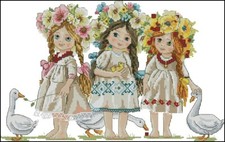 SCHEMA PUNTO CROCE BABY GIRL